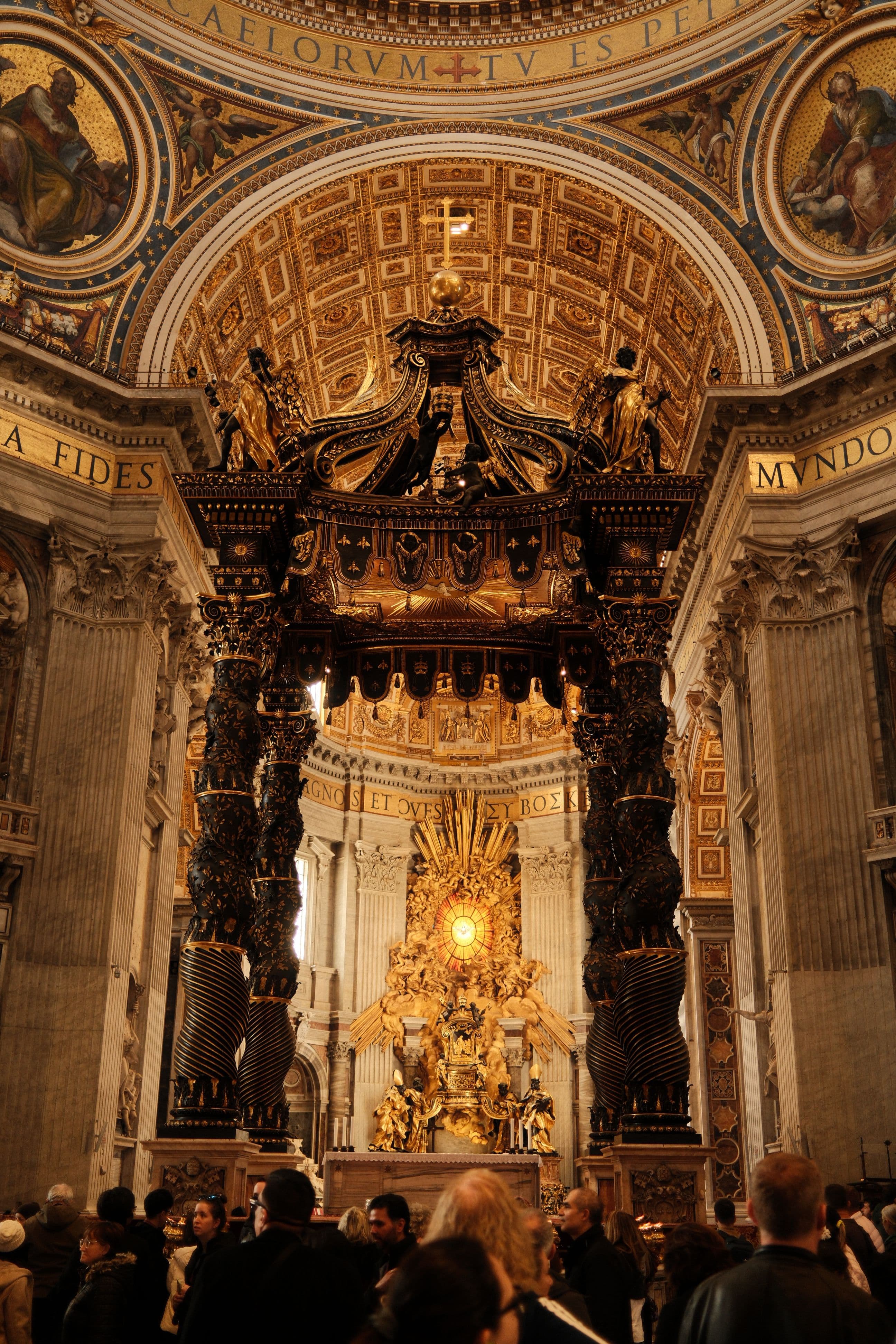 Interior of St. Peter’s Basilica, Vatican City